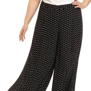 New Directions Plus Size Wide Leg Pants